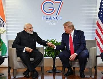 ബാഹ്യഇടപെടൽ വേണ്ടെന്ന് മോദി; ഇടപെടാനില്ലെന്ന് ട്രംപ്