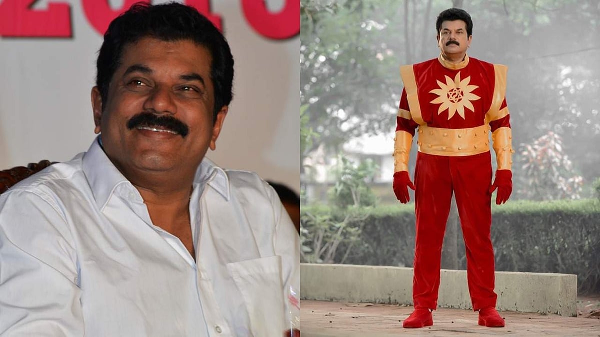 മുകേഷ് നിസാരക്കാരനല്ല..., 'അന്തസുള്ള ശക്തിമാന്'; വ്യത്യസ്ത ഗെറ്റപ്പില്