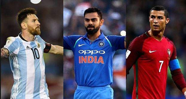 മെസിക്ക് മുകളിലാണ് ക്രിസ്റ്റ്യാനോ എന്ന് കോഹ് ലി പറയാന്‍ കാരണം?  