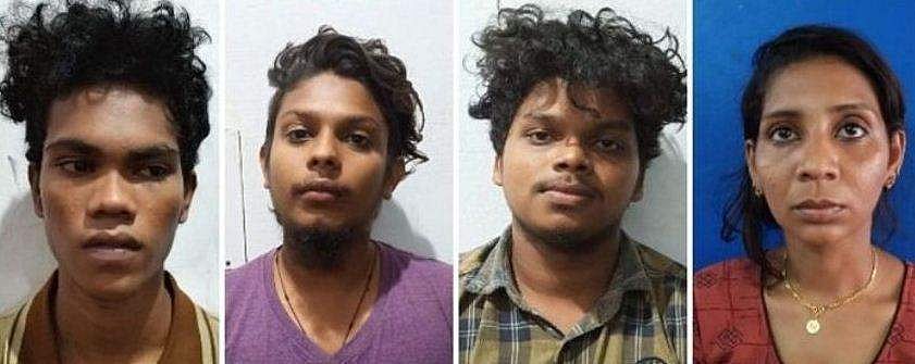 സൗഹൃദം സ്ഥാപിച്ച് വീട്ടിൽ വിളിച്ചു വരുത്തി ന​ഗ്ന ​ദൃശ്യങ്ങൾ പകർത്തി; ഭീഷണി, പണം തട്ടൽ; 30കാരിയടക്കം നാല് പേർ പിടിയിൽ