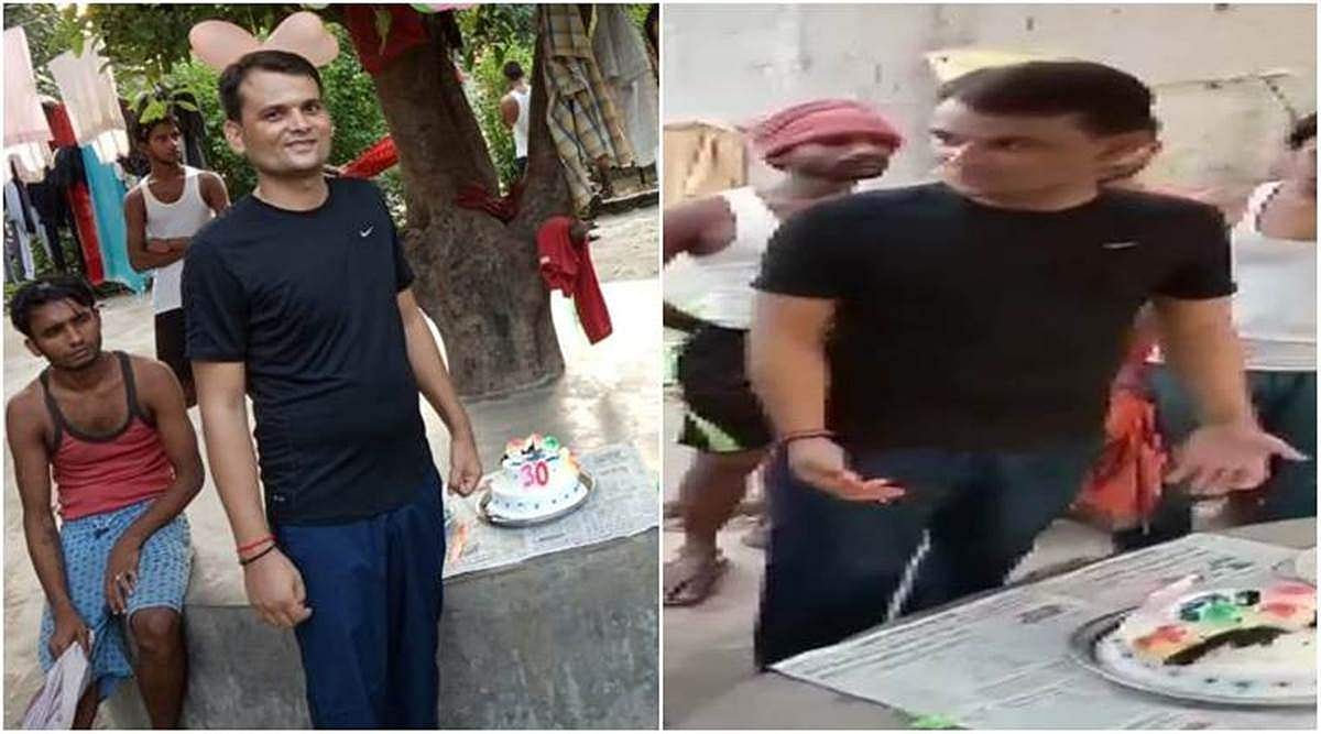 കേക്ക് മുറിച്ച് പിറന്നാള്‍ ആഘോഷിക്കുന്ന കൊലക്കേസ് പ്രതി; ശേഷം മട്ടനും കൂട്ടി ഊണും മധുരപലഹാരങ്ങളും; വിഡിയോ പുറത്ത്