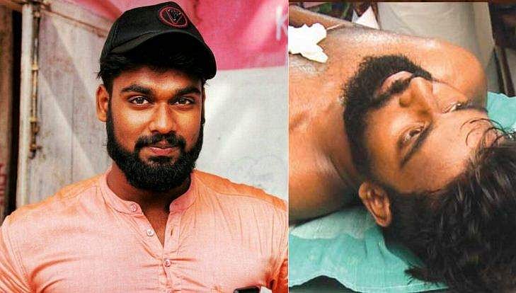 'എസ്എഫ്‌ഐയെ വിജയിപ്പിക്കണം'; വോട്ടുതേടി യൂണിവേഴ്‌സിറ്റി കൊളജിലെ സംഘര്‍ഷത്തിനിടെ കുത്തേറ്റ അഖില്‍