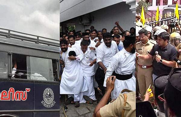 പിറവം പള്ളി കലക്ടര്‍ ഏറ്റെടുത്തു; ഗെയ്റ്റ് പൊലീസ് പൊളിച്ചുമാറ്റി, പ്രതിഷേധക്കാരെ അറസ്റ്റ് ചെയ്തു നീക്കി