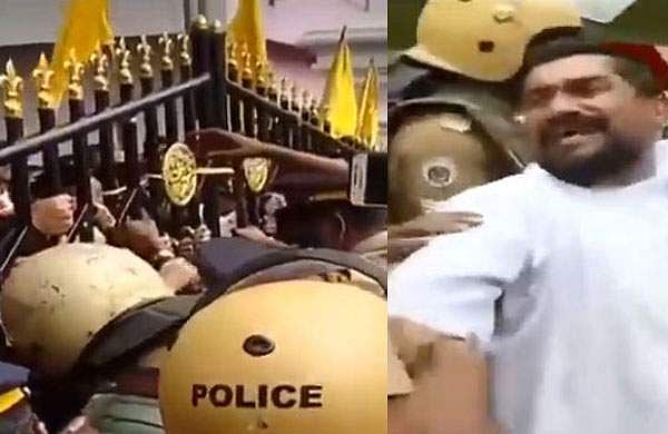 ഗെയ്റ്റ് പൊളിച്ച് പൊലീസ് പള്ളിക്കുള്ളില്‍, ബലപ്രയോഗം, അറസ്റ്റ്;  പിറവത്ത് വന്‍ സംഘര്‍ഷാവസ്ഥ