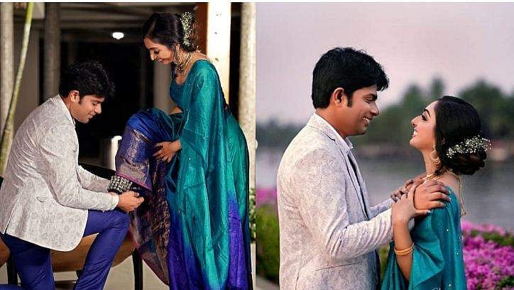 നടി ഉത്തര ഉണ്ണി വിവാഹിതയാകുന്നു; കാലില്‍ ചിലങ്ക കെട്ടി വിവാഹാഭ്യര്‍ത്ഥന നടത്തി നിതേഷ്; വിഡിയോ