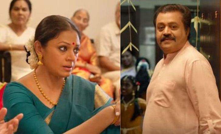 കരുതല്‍ നോട്ടവുമായി സുരേഷ് ഗോപി, കണ്ടഭാവം നടിക്കാതെ ശോഭന; 'വരനെ ആവശ്യമുണ്ട്' ആദ്യ ഗാനം കാണാം