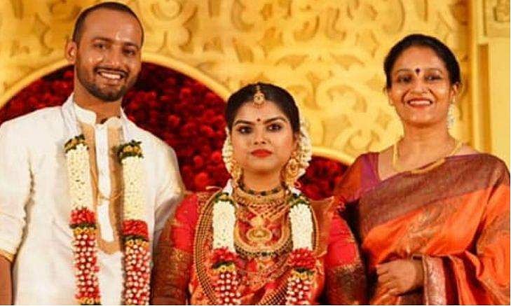 നടി കാര്‍ത്തികയുടെ മകന്‍ വിവാഹിതനായി