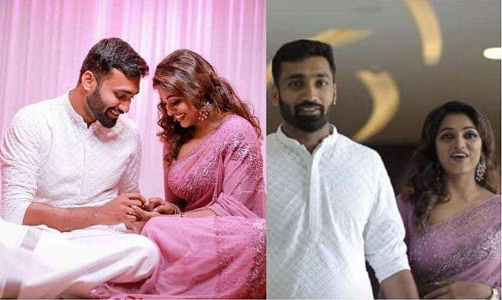 അവതാരക മീര അനിൽ വിവാഹിതയാകുന്നു; വരന്‍ വിഷ്ണു; വിഡിയോ