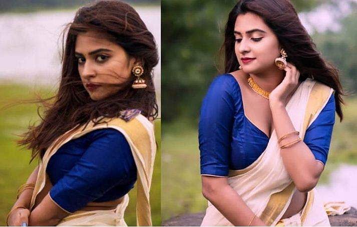 സെറ്റ് സാരിയിൽ ഗ്ലാമറസ്സായി നടി പാർവതി; ചിത്രങ്ങൾ വൈറൽ 