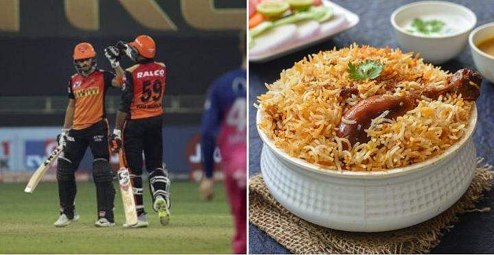 ആ ബിരിയാണി കാന്‍സല്‍ ചെയ്‌തേക്കൂ, താങ്ങാനാവില്ല; രാജസ്ഥാന്റെ വായടപ്പിച്ച് ഹൈദരാബാദ് 