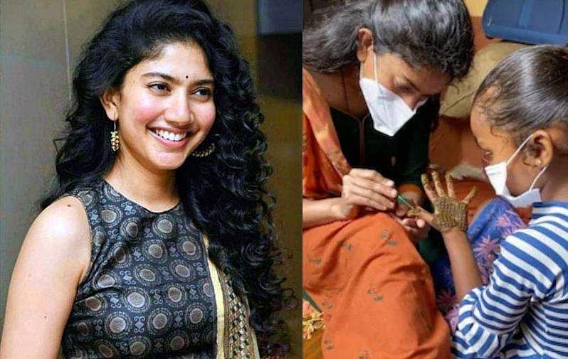 പിപ്രിയിലെ പിള്ളേരുടെ കയ്യില്‍ മൈലാഞ്ചിയിട്ട് സായി പല്ലവി; പ്രശംസിച്ച് താരങ്ങളും; വിഡിയോ