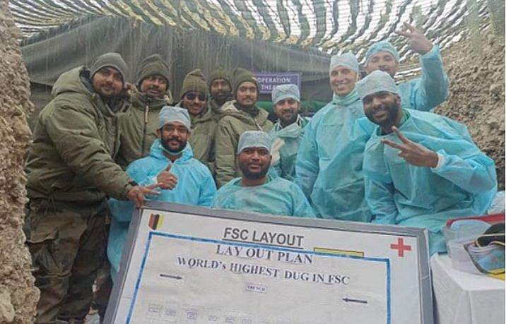 16,000 അടി ഉയരം, തണുത്തുറഞ്ഞ കാലാവസ്ഥ; പ്രതികൂല സാഹചര്യങ്ങളെ അതിജീവിച്ച് ജവാന് കിടങ്ങില്‍ ശസ്ത്രക്രിയ, വിജയകരം 