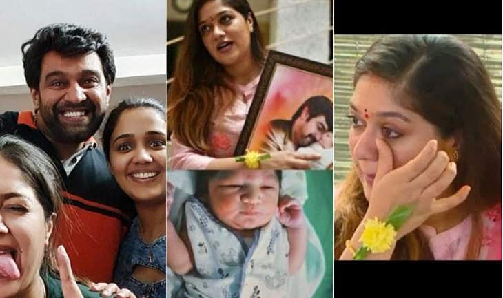 നസ്രിയയും അനന്യയും ശക്തിതന്നു, ഇനി ജീവിക്കുന്നത് മകനു വേണ്ടി; മേഘ്നയുടെ അഭിമുഖം, വിഡിയോ 