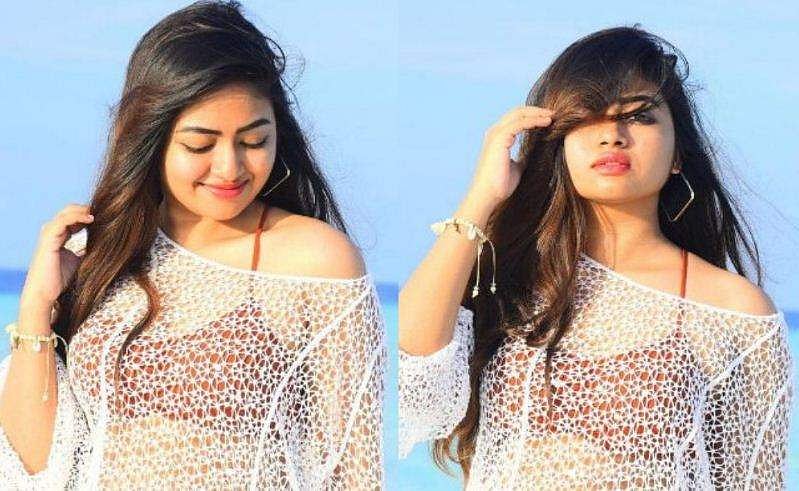 കടൽത്തീരത്ത് ​ഗ്ലാമറസ് ലുക്കിൽ ശാലിൻ സോയ; ആഘോഷം മാലിദ്വീപിൽ; ചിത്രങ്ങൾ