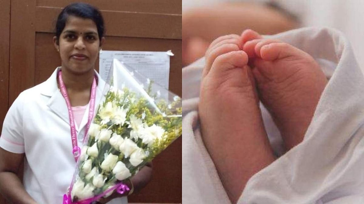 പ്രസവവേദനയിൽ പിടഞ്ഞ് യുവതി, ആംബുലൻസിൽ കയറ്റാൻ പോലും വയ്യാത്ത അവസ്ഥ; രക്ഷയ്ക്കെത്തി 'മാലാഖ കൈകൾ', ആദരം