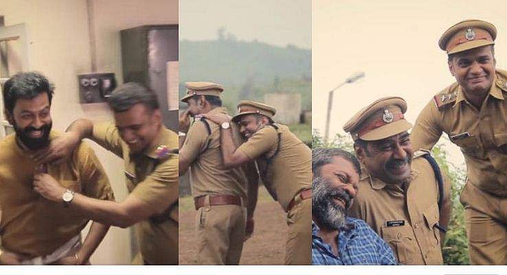 കോശിയെ തല്ലുമ്പോൾ, അയ്യപ്പന്റെ സല്യൂട്ട് സ്വീകരിക്കുമ്പോഴുള്ള ആ ചിരി, ഒപ്പം സച്ചിയും; വേദനയായി വിഡിയോ