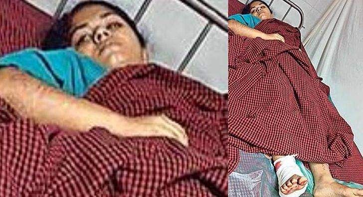 ബസില്‍ കയറുന്നതിനിടെ വീണു; വിദ്യാര്‍ത്ഥിനിയുടെ കാല്‍പാദത്തിലൂടെ ചക്രം കയറിയിറങ്ങി