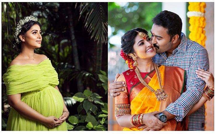 നിറവയറിൽ സ്നേ‌ഹയുടെ അതിമനോഹര ചിത്രങ്ങൾ; ​ഗർഭകാല ഓർമ്മകൾ പങ്കിട്ട് താരം