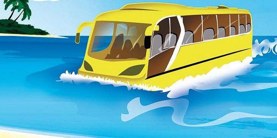 ഇനി വെളളത്തിലും കരയിലും ഒരേ പോലെ സഞ്ചരിച്ച് കാഴ്ചകള്‍ ആസ്വദിക്കാം; 'ആംഫിബീയസ് ബസ്' സര്‍വീസുമായി സംസ്ഥാന സര്‍ക്കാര്‍