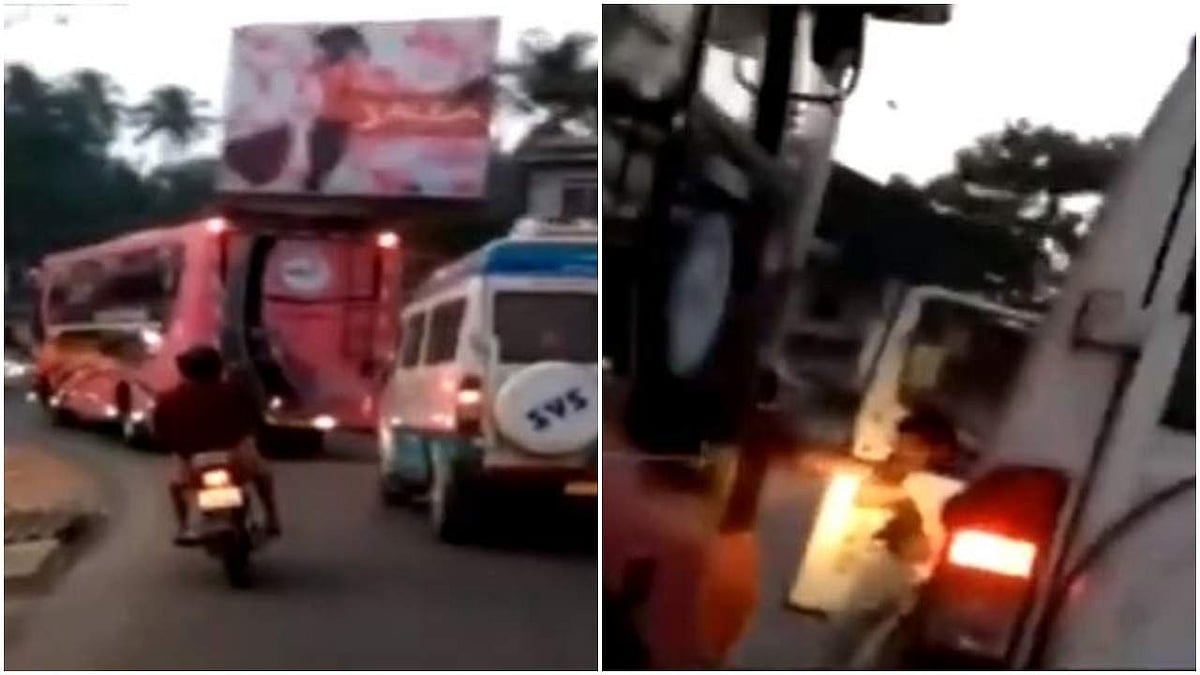 ടൂറിസ്റ്റ് ബസ്സിനെ മറികടക്കാന്‍ ശ്രമിച്ചു; ആംബുലന്‍സ് ഡ്രൈവര്‍ക്ക് ക്രൂരമര്‍ദ്ദനം