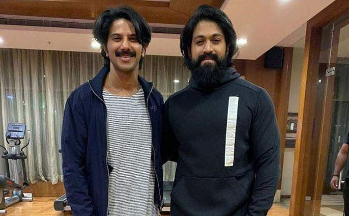 കുറുപ്പും റോക്കി ഭായിയും കണ്ടുമുട്ടിയപ്പോള്‍; തെന്നിന്ത്യന്‍ സൂപ്പര്‍താരത്തിനൊപ്പം ദുല്‍ഖര്‍; വൈറല്‍