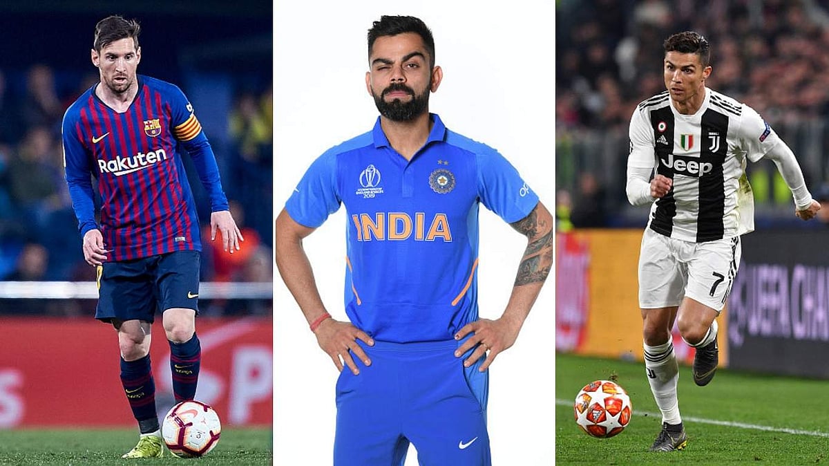 ക്രിസ്റ്റിയാനോ 8.38 കിമീ, മെസി 7.6 കിമീ; വിക്കറ്റിനിടയില്‍ കോഹ്‌ലി 17 കിമീ; കണക്കുമായി എംഎസ്‌കെ പ്രസാദ് 
