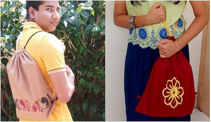ഓട്ടിസത്തെ മറികടന്ന സർ​ഗാത്മകത; കൃതിയിൽ തിളങ്ങി ഈ തുണിസഞ്ചികൾ