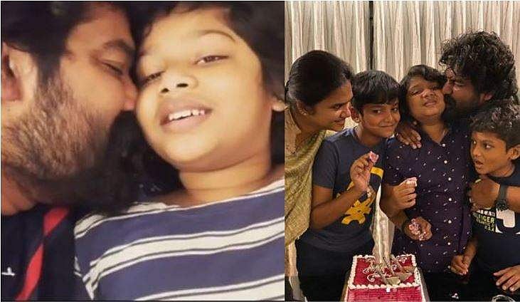 ഇത് പൊറിഞ്ചുവിന്റെ സ്വന്തം പാട്ടുകാരി; ജോജുവിനൊപ്പം കിടന്ന് കുഞ്ഞു പാത്തുവിന്റെ പാട്ട്; വിഡിയോ