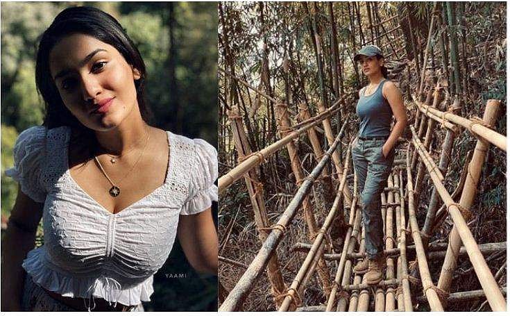 'ഏറ്റവും ഭയപ്പെടുത്തുന്ന ട്രെക്കിങ്', മേഘാലയയിൽ നടി സാനിയ ഇയ്യപ്പന്‍ , ചിത്രങ്ങൾ 