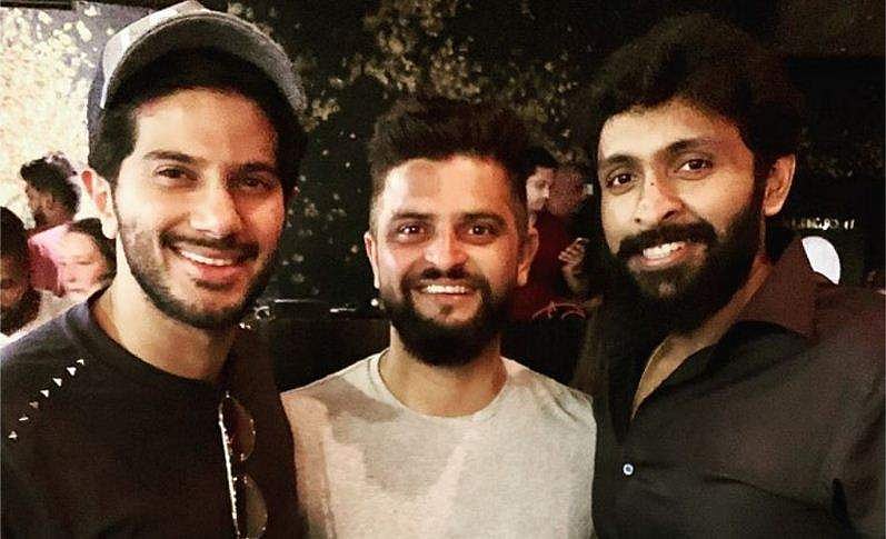 'ഈ കണ്ടുമുട്ടല്‍ സൂപ്പര്‍ സ്‌പെഷ്യല്‍'; സുരേഷ് റെയ്‌നയ്‌ക്കൊപ്പം ദുല്‍ഖര്‍ സല്‍മാന്‍