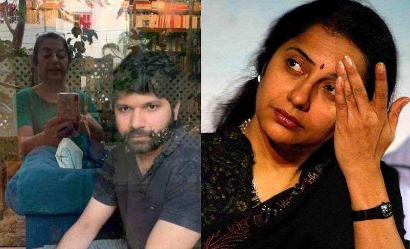 'കണ്ണാടിക്ക് പുറത്ത് പത്ത് അടി നീങ്ങി മകനോട് സംസാരിക്കുകയാണ്'; സുഹാസിനിയുടെ വിഡിയോ; വൈറല്‍