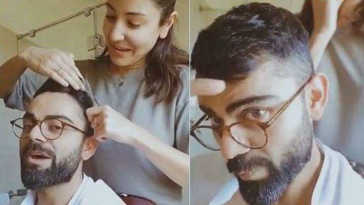 ക്യാപ്‌റ്റന്റെ ക്വാറന്റീൻ സ്‌പെഷ്യല്‍ ഹെയര്‍കട്ട്‌, അതും അനുഷ്‌കയുടെ വക