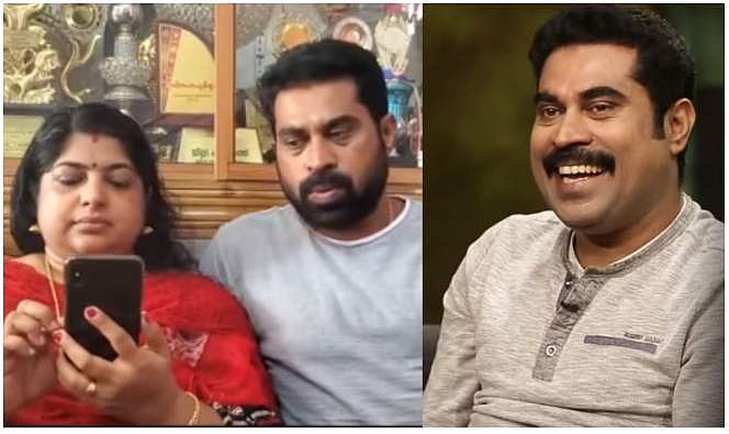 ഫോൺ ഭാര്യയുടെ കയ്യിൽ! സുരാജിന്റെ പരുങ്ങൽ; 27 സെക്കൻഡിൽ ചിരിപ്പൂരമായി വിഡിയോ 