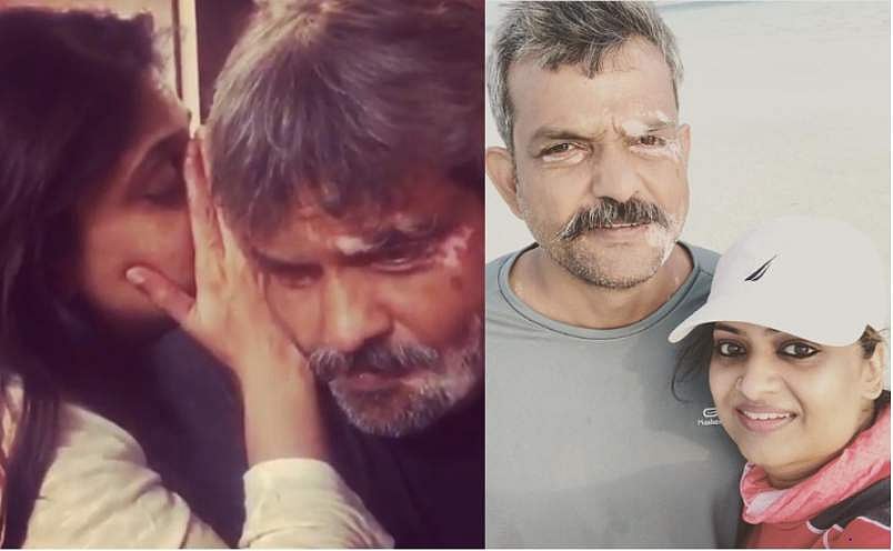 രാജീവിന്റെ ചെവിയിൽ രഹസ്യം പറഞ്ഞ് ​ഗീതു മോഹൻ​ദാസ്; മയത്തിലൊരു തലക്കെട്ടിടാൻ ആവശ്യം
