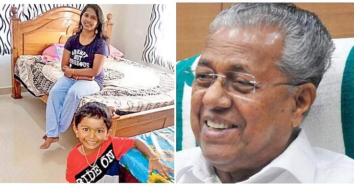 രണ്ടു ജില്ലകളിലായി കുടുങ്ങി അമ്മയും മൂന്നര വയസ്സുകാരനും ; മുഖ്യമന്ത്രിയുടെ ഓഫീസ് തുണച്ചു ; പ്രതിബന്ധങ്ങള്‍ താണ്ടി  23 ദിവസങ്ങള്‍ക്ക് ശേഷം പുനഃസമാഗമം