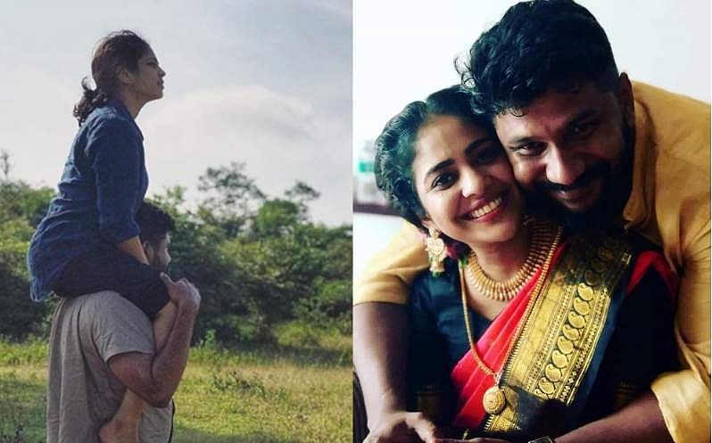 ആനക്കൂട്ടത്തെ കാണാൻ ഭർത്താവിന്റെ തോളിൽ കയറി ശ്രിന്ദ; ജന്മദിനം ആഘോഷിക്കാൻ ഇതിലും മികച്ച ചിത്രമില്ലെന്ന് നടി