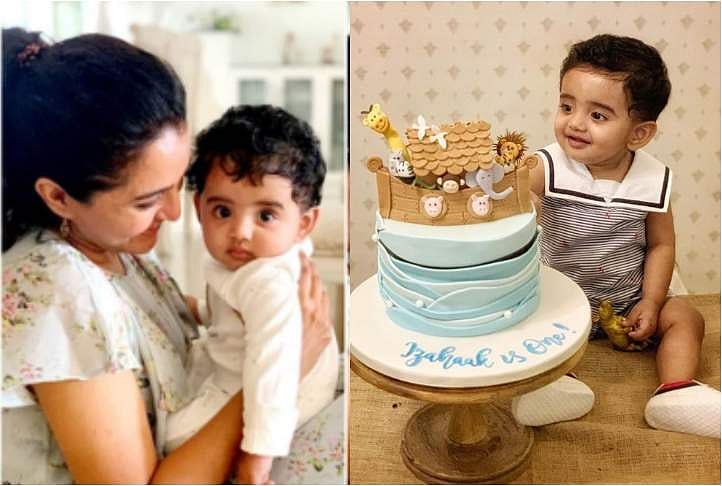 കുഞ്ഞ് ഇസൂനെ കൊഞ്ചിച്ച് മഞ്ജു വാര്യർ, വൈറലായി ചിത്രങ്ങൾ 