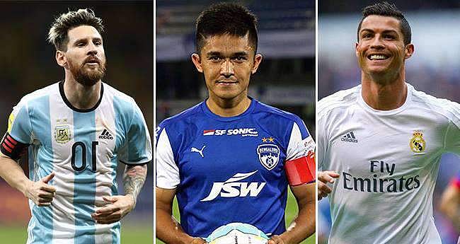 കേമന് മെസിയോ ക്രിസ്റ്റിയാനോയോ? സുനില് ഛേത്രിയുടെ വിലയിരുത്തല് ഇങ്ങനെ