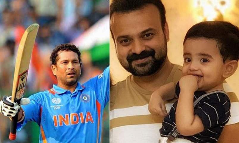 സച്ചിനെ തൊട്ട് കുഞ്ഞ് ഇസ; മാസ്റ്റർ ബ്ലാസ്റ്ററിന് പിറന്നാൾ ആശംസയുമായി ചാക്കോച്ചൻ