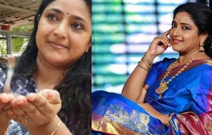 മൂർഖൻ കുഞ്ഞിനെ താലോലിച്ച് പ്രവീണ, ലോക്ക്ഡൗൺ വിശേഷം പങ്കുവച്ച് താരത്തെ അഭിനന്ദിച്ച് ആരാധകരും; വിഡിയോ 