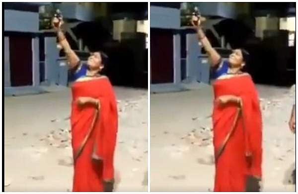 കൊറോണയെ പായിക്കാന്‍ ആകാശത്തേക്ക് വെടിവെച്ചു; ബിജെപി വനിതാ നേതാവിന് എതിരെ കേസ് (വീഡിയോ)