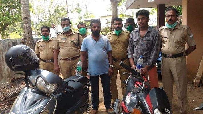 ഇരുചക്രവാഹനത്തിൽ ചാരായം വിൽപ്പന; കോൺ​ഗ്രസ് നേതാവ് അറസ്റ്റിൽ