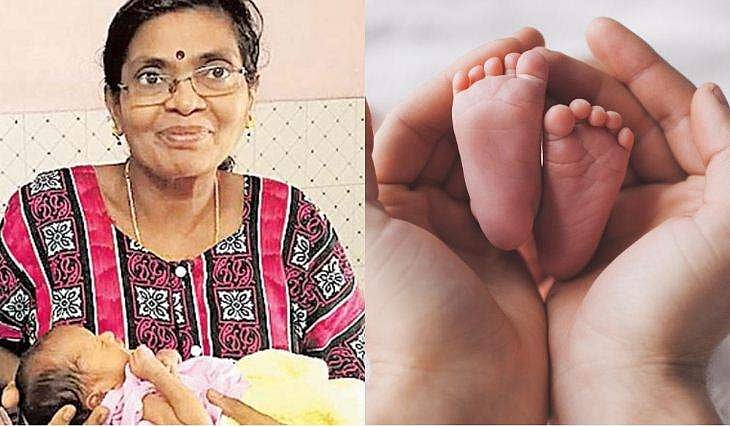 അൻപത്തെട്ടാം വയസ്സിൽ മാതൃത്വം; പെൺകുഞ്ഞിനെ മാറോട് ചേർത്ത് ഷീല 