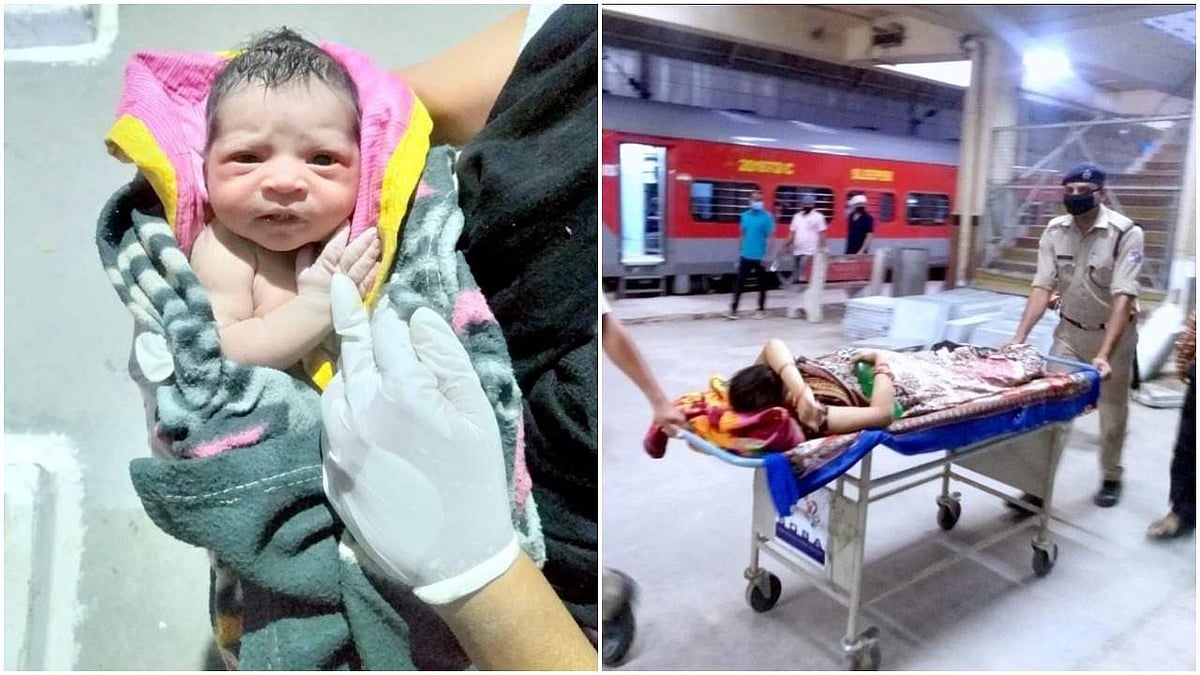 ശ്രമിക് ട്രെയിനില് യുവതിക്ക് സുഖപ്രസവം