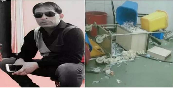 ശിവസേന നേതാവ് വെടിയേറ്റു മരിച്ചു ; അനുയായികള്‍ ആശുപത്രി അടിച്ചു തകര്‍ത്തു