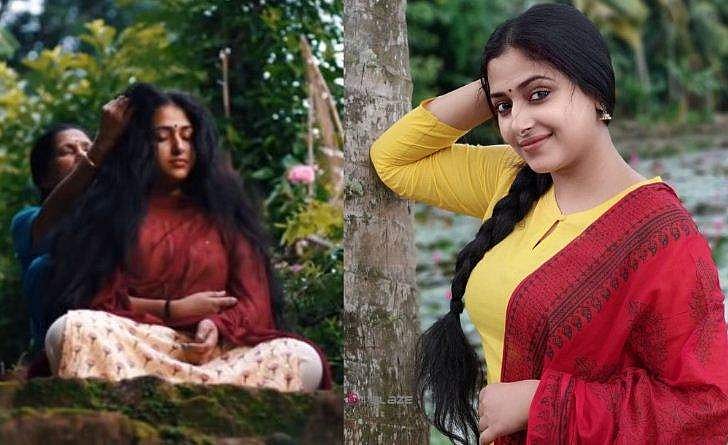 ആര്യവേപ്പും കറ്റാർവാഴയും കരിന്തുളസിയും ഒക്കെയിട്ടൊരു നാടൻ എണ്ണ; മുടിയുടെ രഹസ്യം വെളിപ്പെടുത്തി അനു സിത്താര, വിഡിയോ 