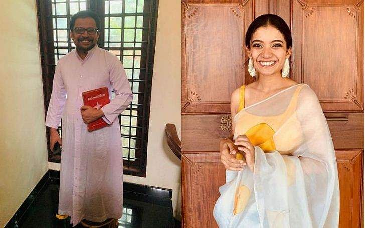 'ഞങ്ങളുടെ അച്ഛൻ പള്ളീലച്ചനായി, ഈ വേഷം എവിടെന്നു കിട്ടിയെന്നാ പിടികിട്ടാത്തത്'; രസകരമായ പോസ്റ്റുമായി അന്നാ ബെൻ