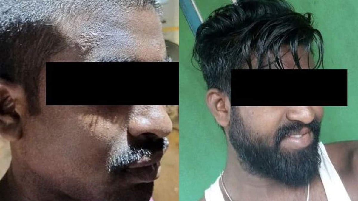 ബെല്‍റ്റ് ഊരി തല്ലി, ചവിട്ടി, ബാര്‍ബര്‍ എന്ന് വിളിച്ച് തലമുണ്ഡനം ചെയ്തു, മീശ വടിച്ചു; ദലിത് യുവാവിന് പൊലീസിന്റെ ക്രൂരപീഡനം 
