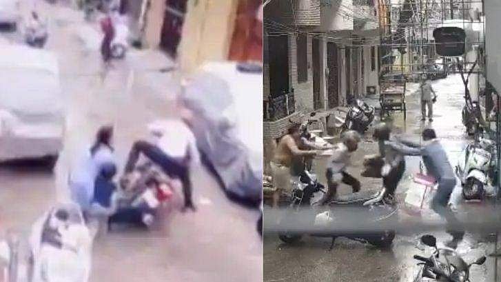 നാലുവയസുകാരിയെ വീടിനുള്ളിൽ നിന്ന് തട്ടിക്കൊണ്ടുപോകാൻ ശ്രമം; ചെറുത്തു തോൽപ്പിച്ച് അമ്മ; വിഡിയോ