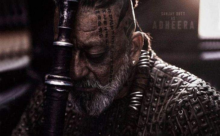 കെജിഎഫിലെ 'കൊടൂര' മാസ്സ് വില്ലനായി സഞ്ജയ് ദത്ത്; അധീരയുടെ ഫസ്റ്റ് ലുക്ക് പോസ്റ്റർ 